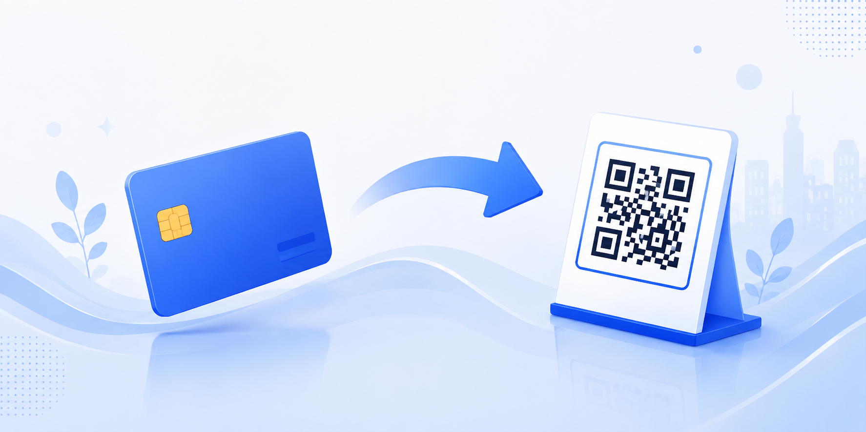 Transformatie van bankkaart naar SEPA QR-code